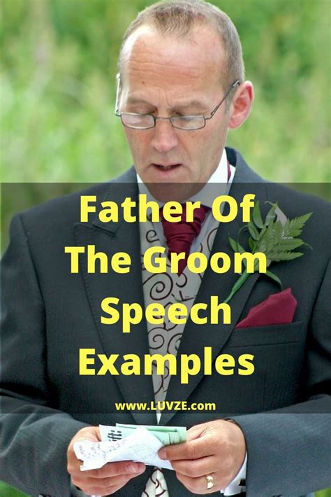 While there are certain points you'll want to make in your mother of the groom speech, there are also several topics to avoid. . Funny father of the groom rehearsal dinner speech examples
